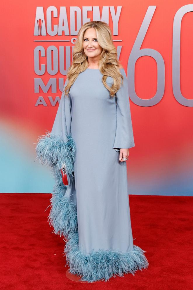 PHOTO: Lee Ann Womack attends the 2025 Academy of Country Music Awards at Omni Frisco Hotel at The Star on May 08, 2025 in Frisco, Texas.