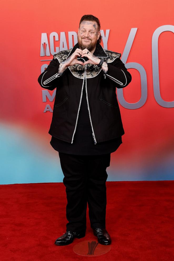 PHOTO: Jelly Roll attends the 2025 Academy of Country Music Awards at Omni Frisco Hotel at The Star on May 08, 2025 in Frisco, Texas.
