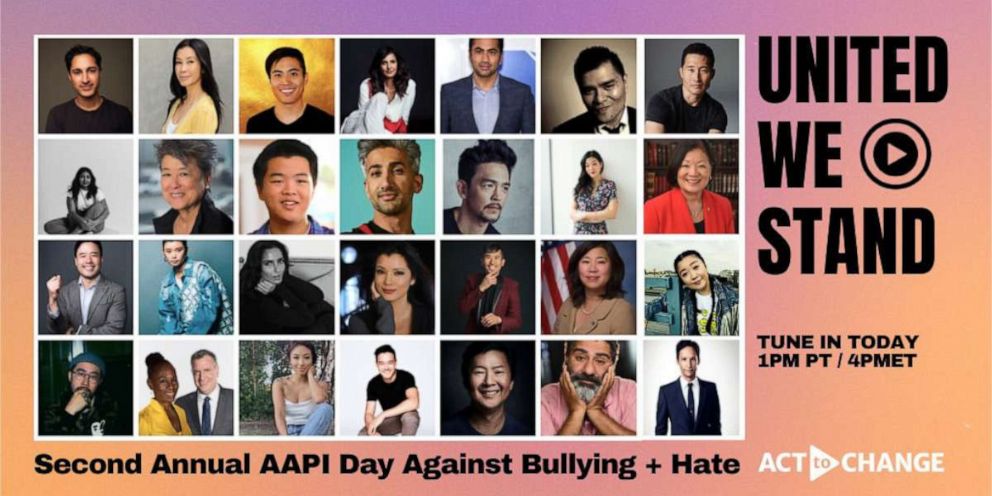 PHOTO: Act To Change released this image to promote their second annual "AAPI Day Against Bullying+Hate," on May 18, 2020.