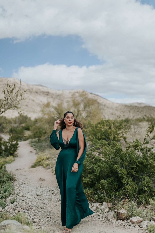 PHOTO: Blogger and business owner Ada Rojas highlights her transformational hair journey and how she is empowering other Latinx women to embrace their curls.