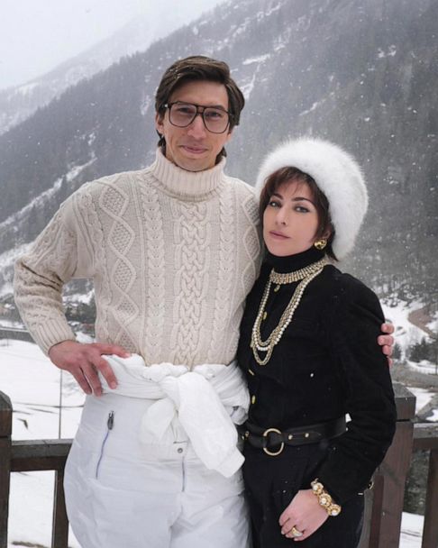 Lady Gaga, Adam Driver share behind-the-scenes photo from Gucci