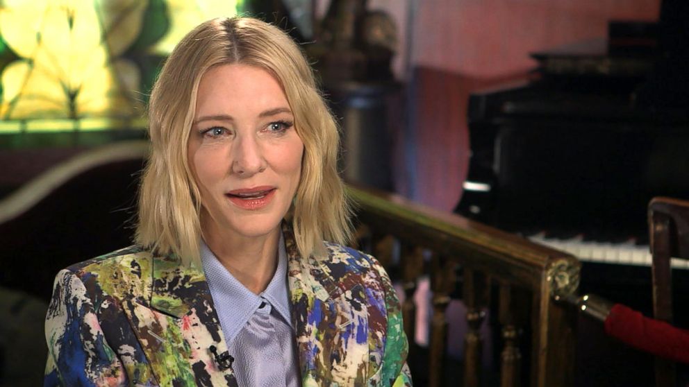 PHOTO: Olympic figure skater Adam Rippon interviewed actress Cate Blanchett for "Good Morning America."