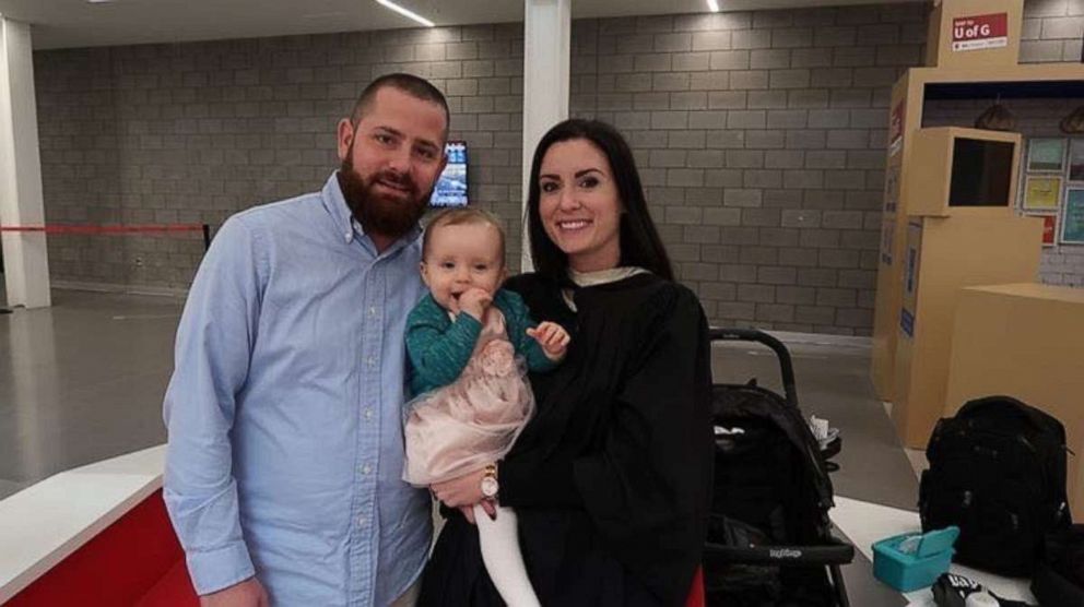 PHOTO: Brad McLeod, 32, of Canada, became sober and graduated with a degree in addiction counseling. He's now a proud parent, owns a digital media marketing business and gives a platform for those in recovery through his Instagram page, Sober Motivation.