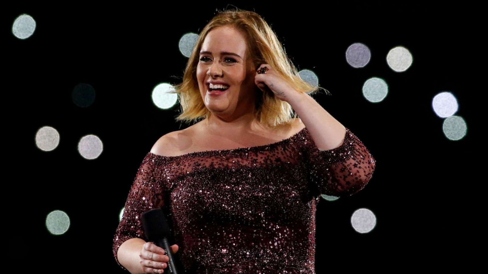 PHOTO: Adele performs at The Gabba, March 4, 2017, in Brisbane, Australia.