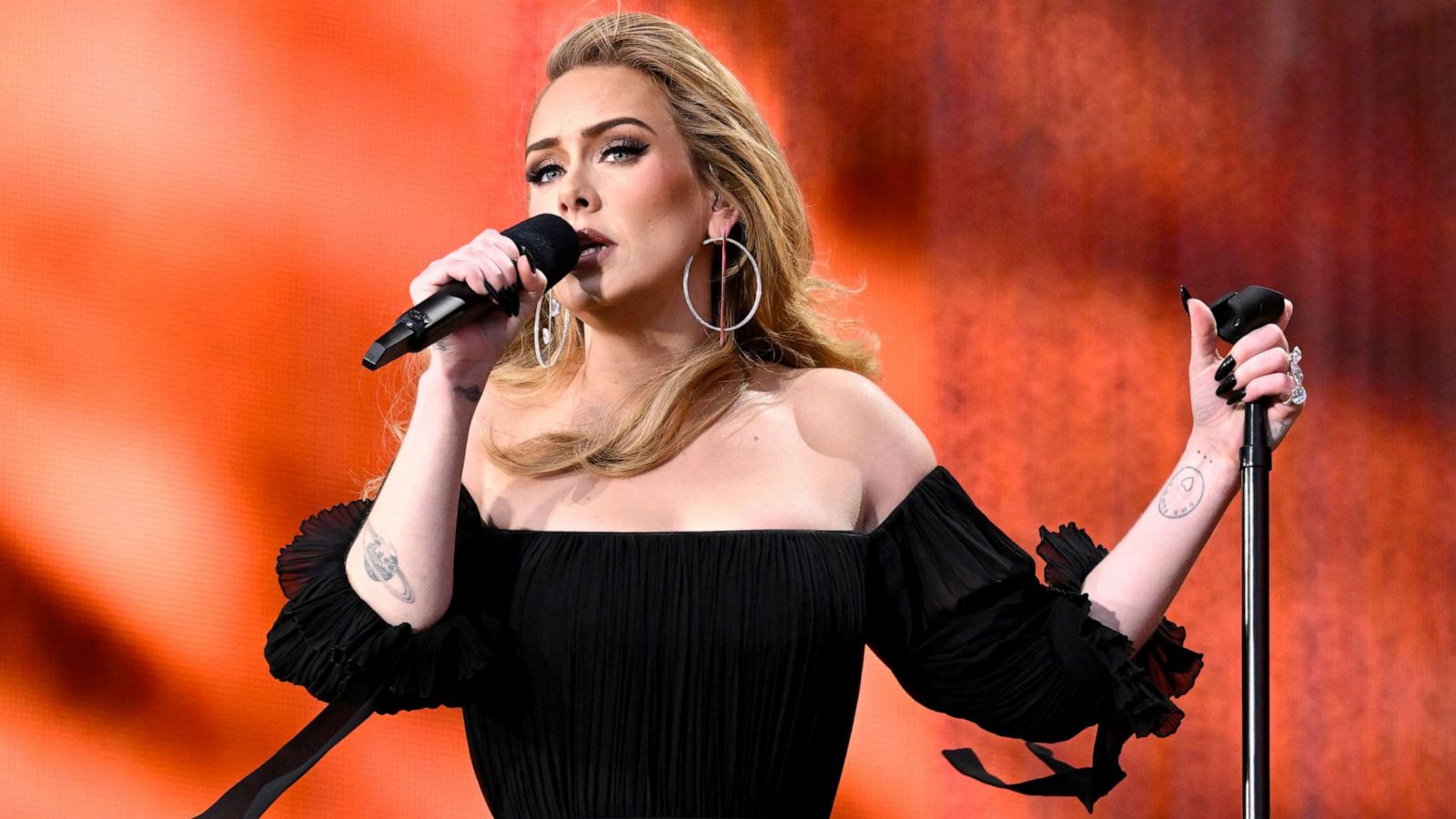 PHOTO: Adele performs on stage as American Express present BST Hyde Park in Hyde Park on July 2, 2022 in London.