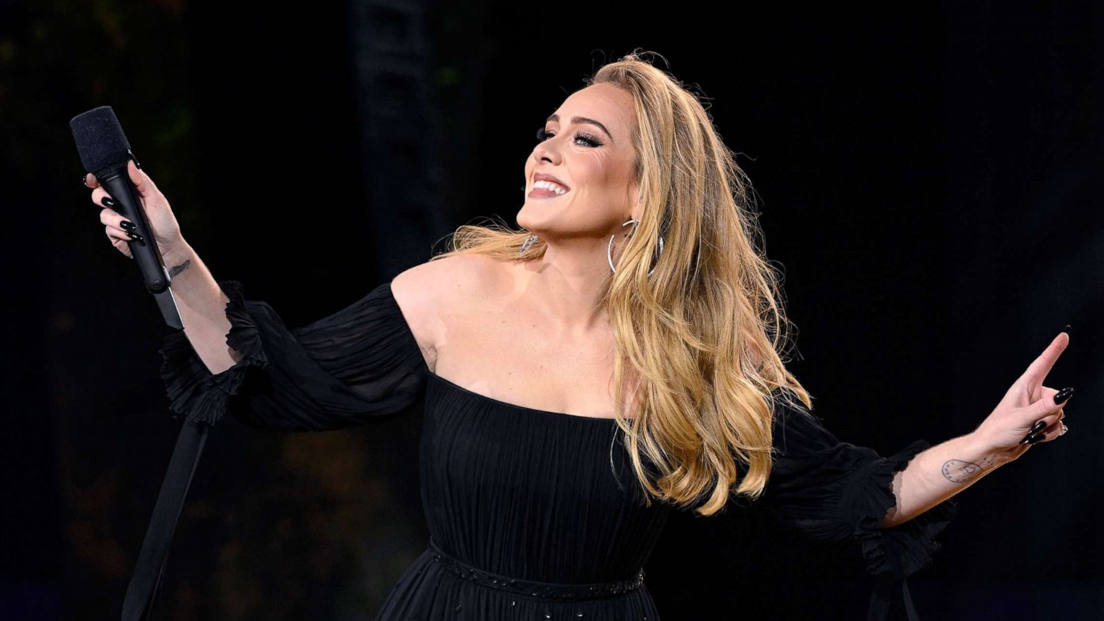 PHOTO: Adele performs in Hyde Park on July 2, 2022, in London.