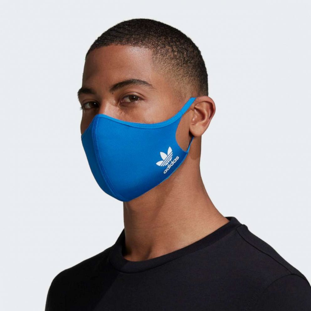 PHOTO: Addidas face masks are pictured here.