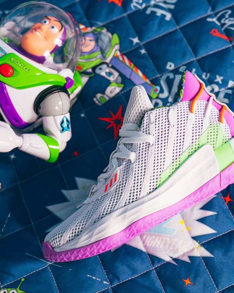 Adidas and Pixar debut 'Toy Story' shoe ABC
