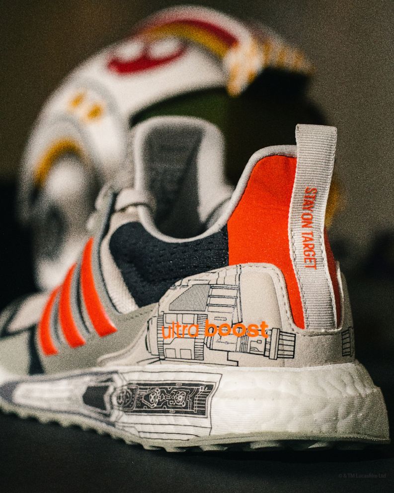 PHOTO: The X-Wing Starfighter inspired Ultraboost S&L from Adidas.