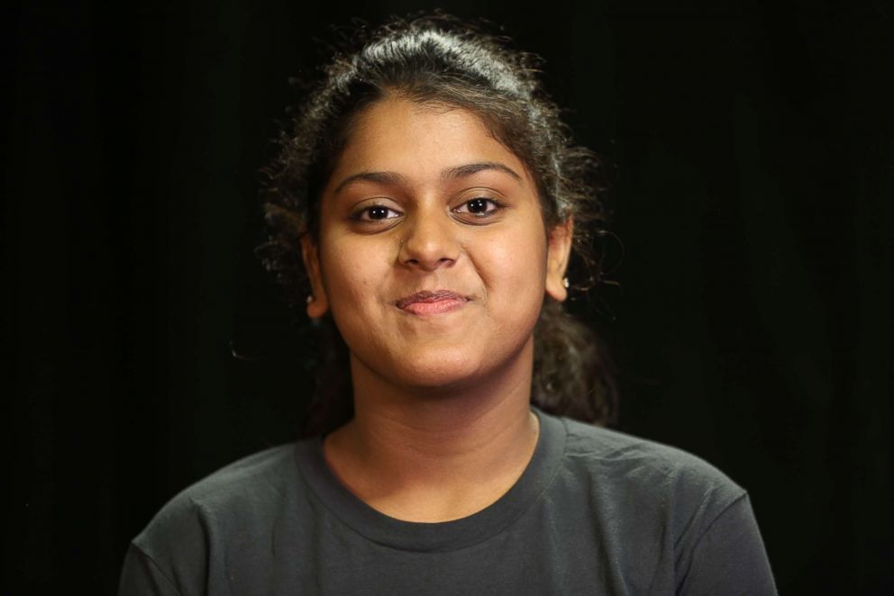 PHOTO: Aditi Jain, 14, winner of the senior division at the 2018 Technovation World Pitch Summit.