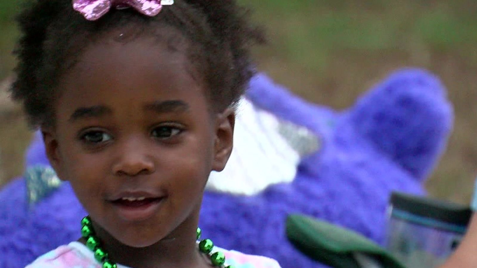 PHOTO: Cars lined the streets April 18 in Bradenton, Florida, for 3-year-old Reney just days after her parents Lynndsey and Jameson Wilson signed adoption papers.