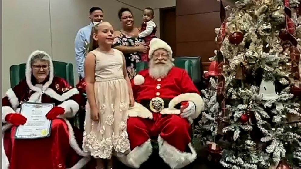 PHOTO: 18 children were officially adopted into their forever families at a special holiday adoption event held at the Ocala Courthouse in Florida on Dec. 13.