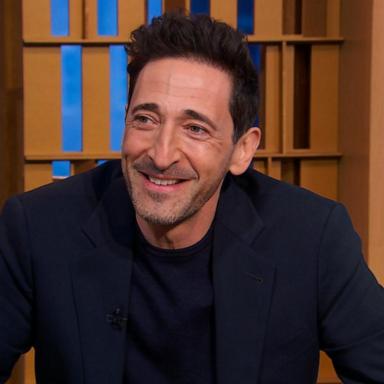 PHOTO: Adrien Brody appears on "Good Morning America," Jan. 7, 2025.