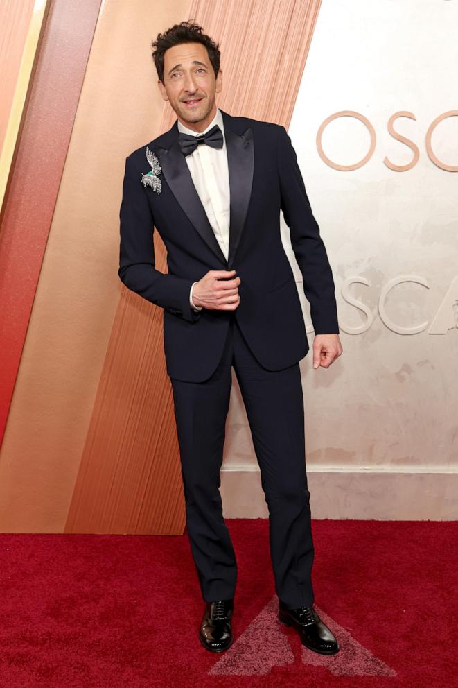 PHOTO: Adrien Brody attends the 97th Annual Oscars at Dolby Theatre, Mar. 02, 2025, in Hollywood, Calif.