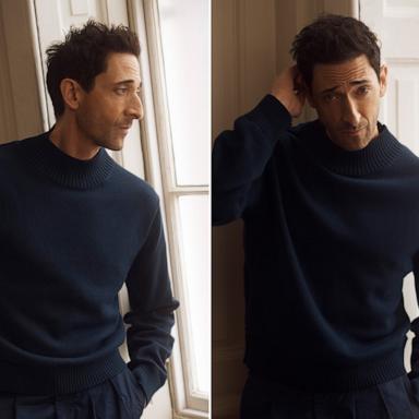 PHOTO: Adrien Brody poses in classics from the latest J. Crew menswear collection.