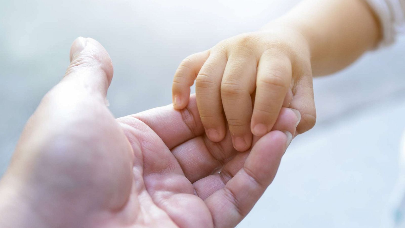 PHOTO: An adult and child holds hands in an undated stock photo.