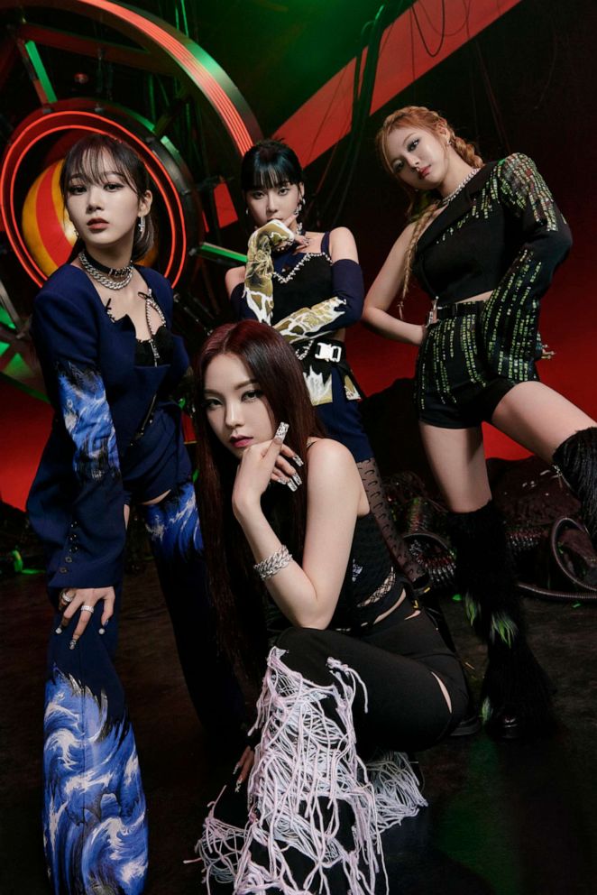 PHOTO: Aespa released their first mini album and song 'savage' on Oct. 5, 2021.