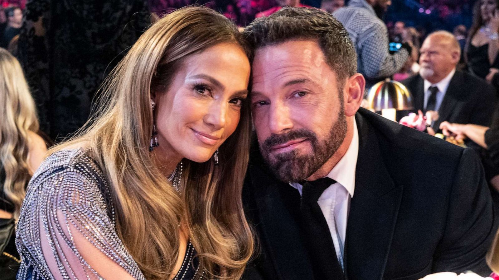 PHOTO: Jennifer Lopez and Ben Affleck attend the 65th Grammy Awards, Feb. 5, 2023, in Los Angeles.