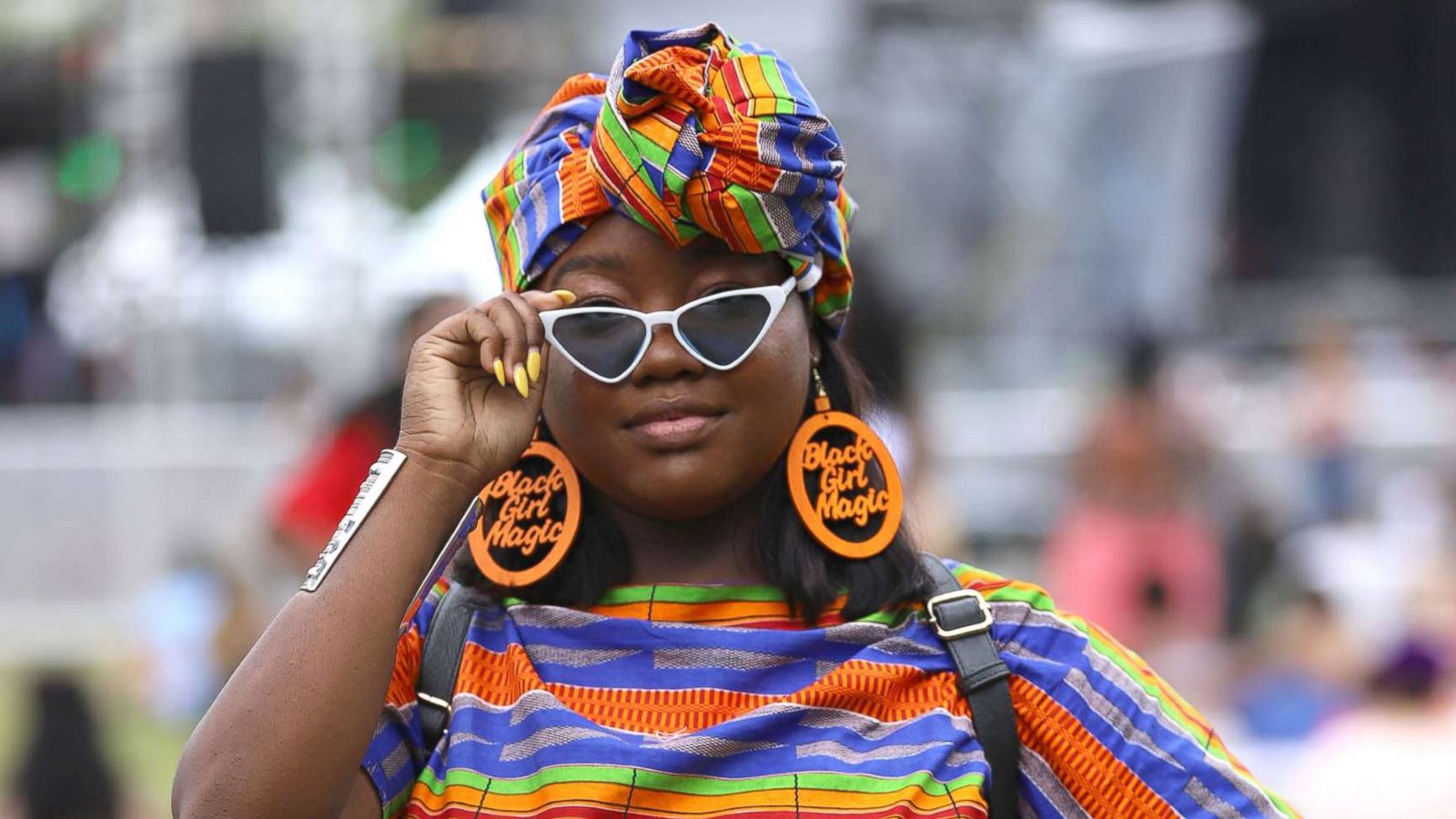 PHOTO: Attendees at AfroPunk 2018 in Brooklyn's Commodore Barry Park, Aug. 24, 2018, share what the festival means to them.