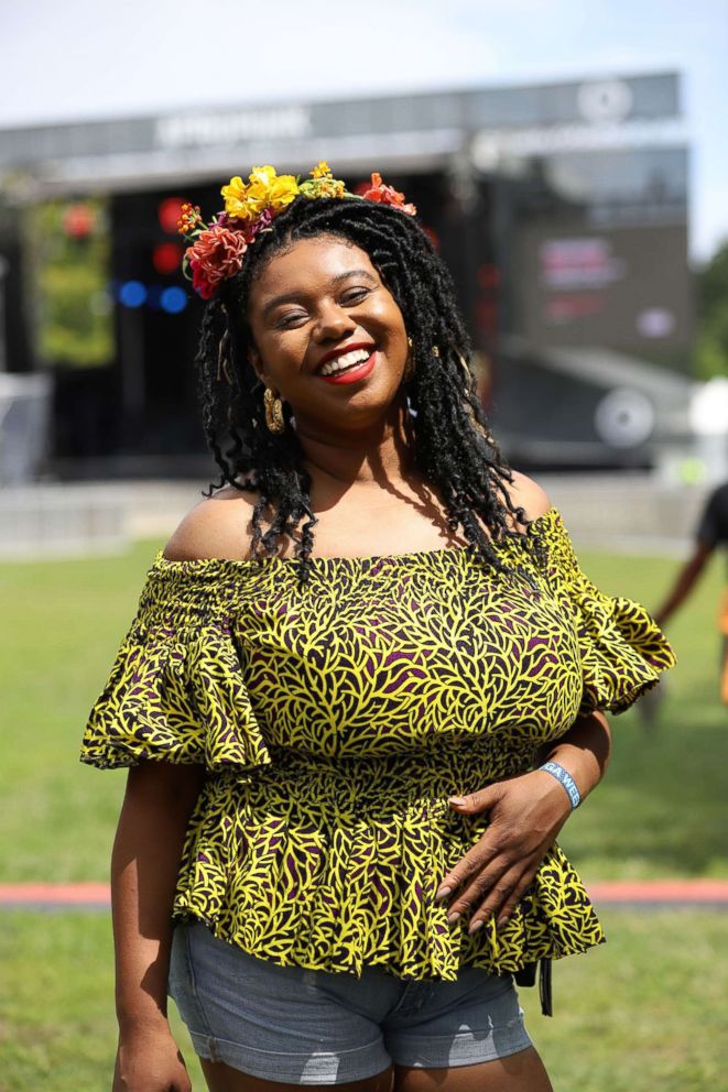 PHOTO: Attendees at AfroPunk 2018 in Brooklyns Commodore Barry Park, Aug. 24, 2018, share what the festival means to them.
