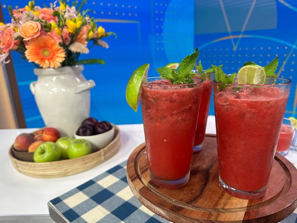 PHOTO: Chef David Nayfeld's watermelon agua fresca.