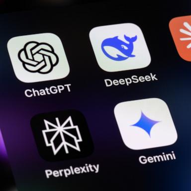 PHOTO: Artificial Intelligence AI Assistant Apps - ChatGPT, DeepSeek, Anthropic Claude, Perplexity, Google Gemini, Microsoft Copilot