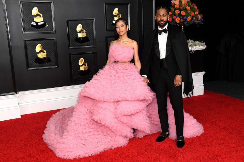 PHOTO: Jhene Aiko and Big Sean attend the 63rd Annual GRAMMY Awards at Los Angeles Convention Center on March 14, 2021 in Los Angeles.