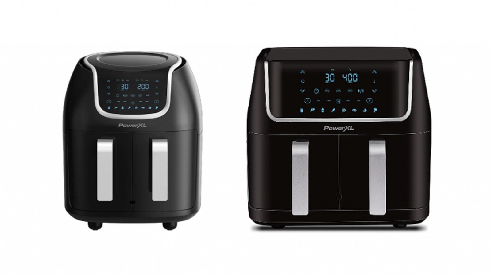 PHOTO: The PowerXL DUAF-10 and DUAF-005 Vortex Dual-Basket Air Fryers