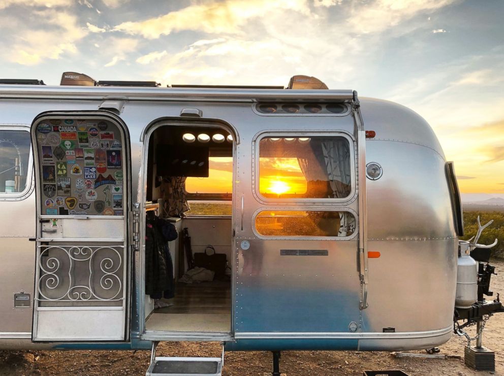 PHOTO: Airstream close up.