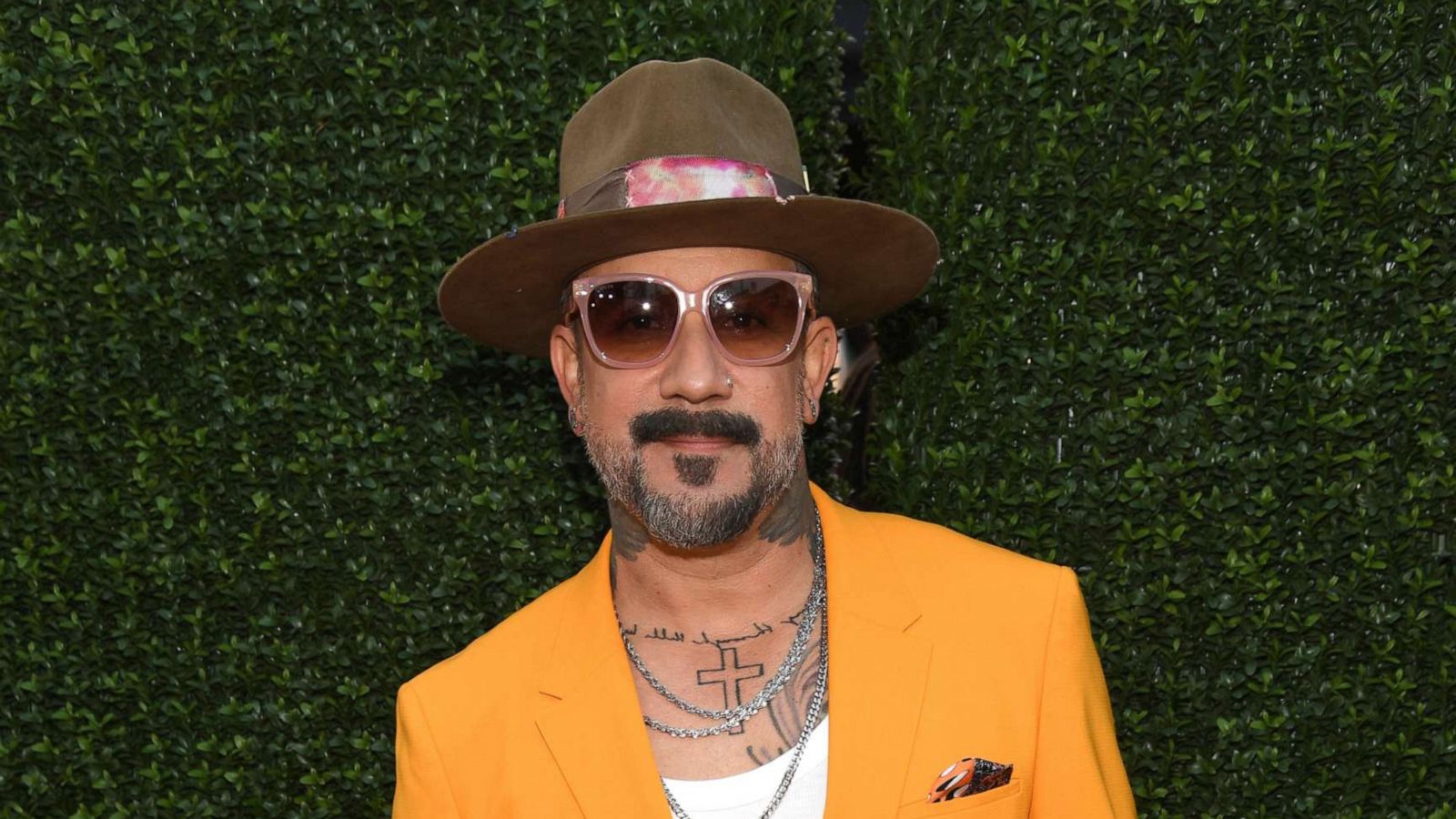 PHOTO: AJ McLean of the Backstreet Boys attends the 2021 MTV Video Music Awards, Sept. 12, 2021, in New York.