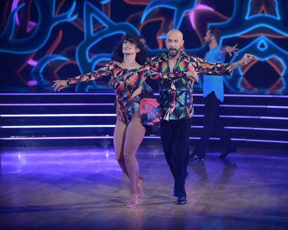 PHOTO: Cheryl Burke and AJ McLean on "Dancing With the Stars."
