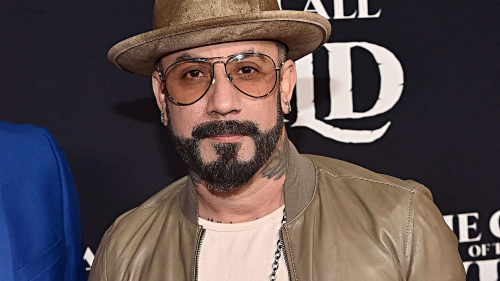 PHOTO: AJ McLean arrives at the World Premiere of 20th Century Studios' "The Call of the Wild," Feb. 13, 2020, in Hollywood, Calif.