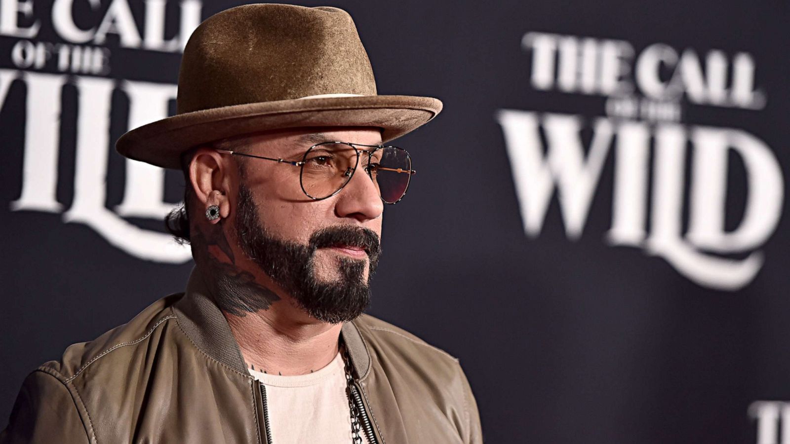 PHOTO: AJ McLean arrives at the El Capitan Theatre on Feb. 13, 2020 in Hollywood, Calif.