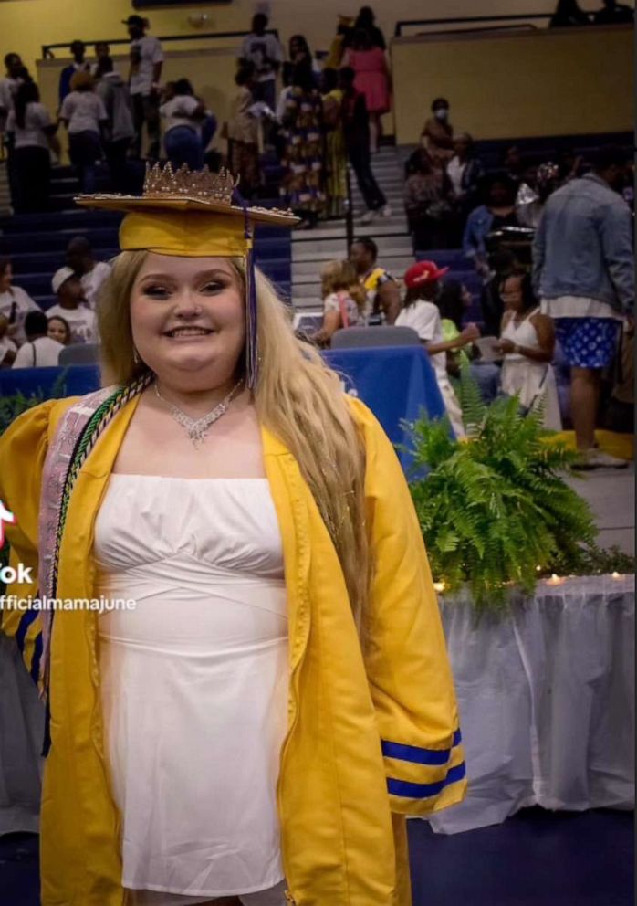 PHOTO: "Mama June" Shannon shared photos and video clips from her daughter Alana's high school graduation on Instagram.