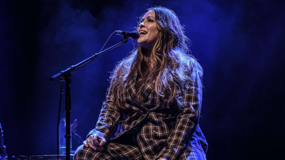 PHOTO: Alanis Morissette performs at O2 Shepherd's Bush Empire, March 4, 2020, in London.
