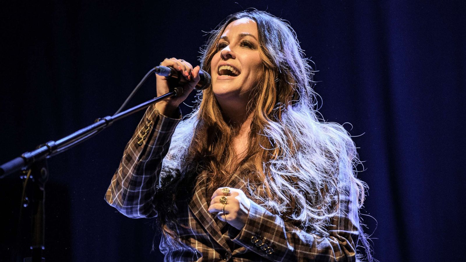 PHOTO: Alanis Morissette performs at O2 Shepherd's Bush Empire, March 4, 2020, in London.