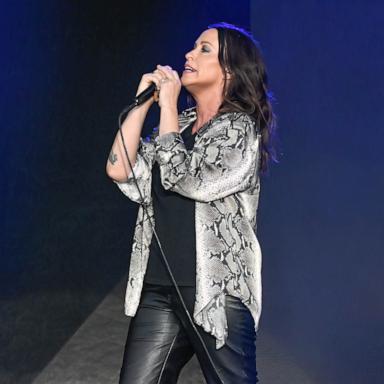 PHOTO:Alanis Morisette performs during Boston Calling Music Festival at Harvard Athletic Complex in Boston, Mass., May 27, 2023.