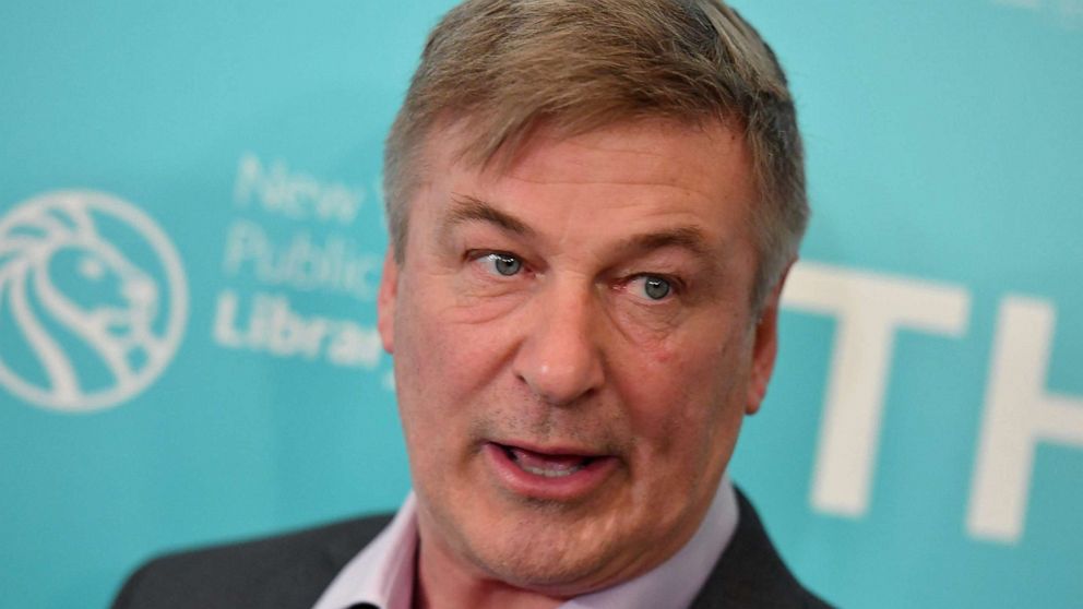 PHOTO: In this file photo taken on April 1, 2019, actor Alec Baldwin attends the premiere of "The Public" at New York Public Library in New York City.
