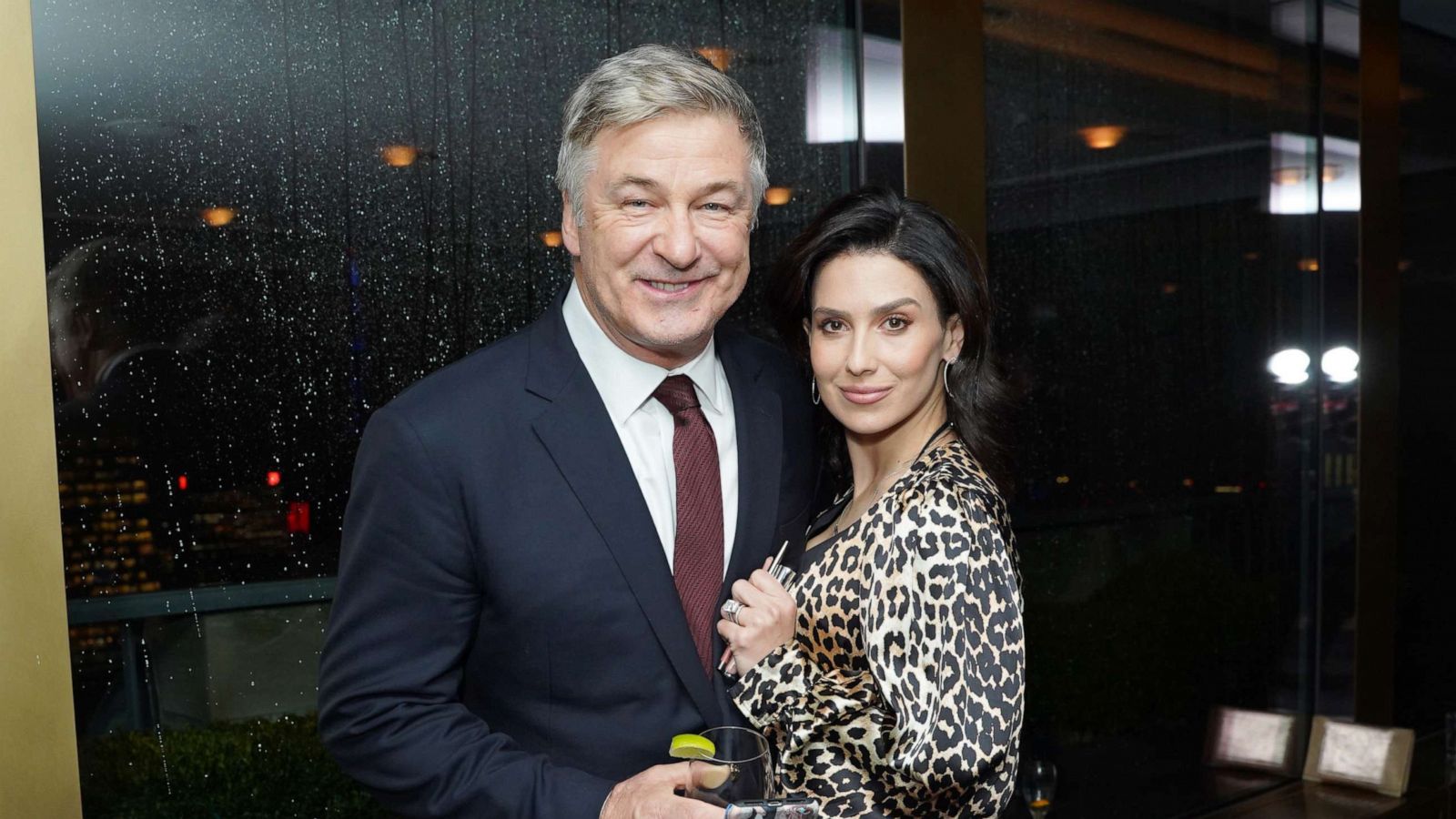 PHOTO: Hilaria Baldwin and Alec Baldwin attend Guild Hall Academy Of The Arts Achievement Awards 2020 at the Rainbow Room on March 03, 2020, in New York.