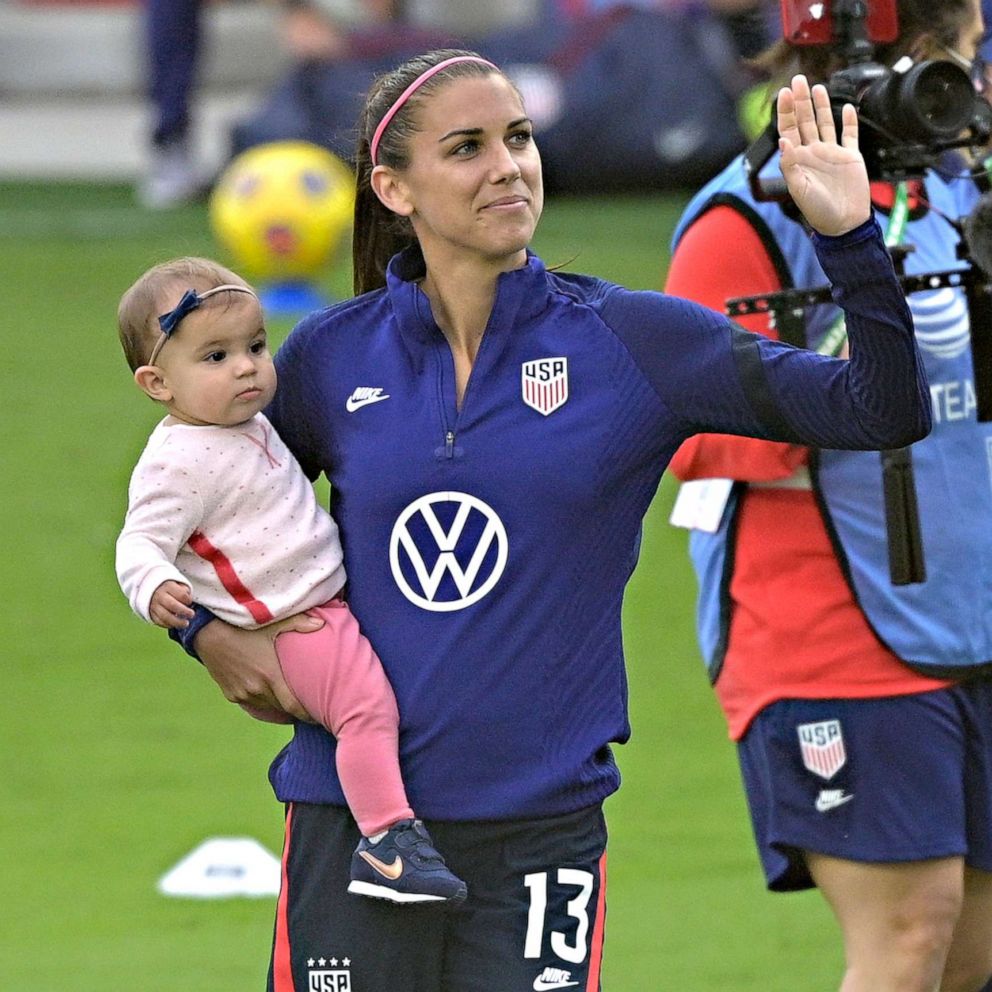 USWNT’s Alex Morgan scores first goal since giving birth