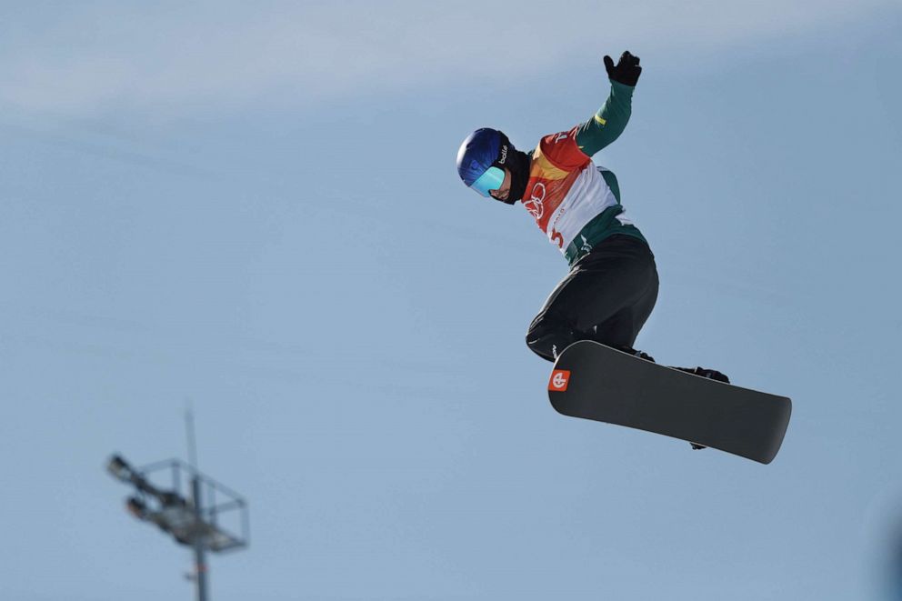 PHOTO: In this Feb. 14, 2018, file photo, Alex Pullin competes in the snowboard cross competition at the Olympic Winter Games in PyeongChang, South Korea.