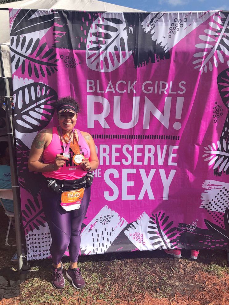 This woman lost 115 pounds and leads an organization that gets Black women  running - ABC News