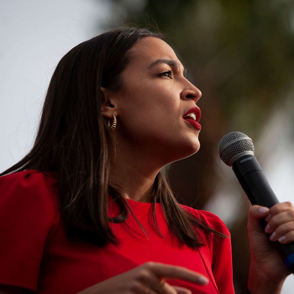 ocasio cortez red dress All The Times Alexandria Ocasio-Cortez Displayed Her Impeccable Style