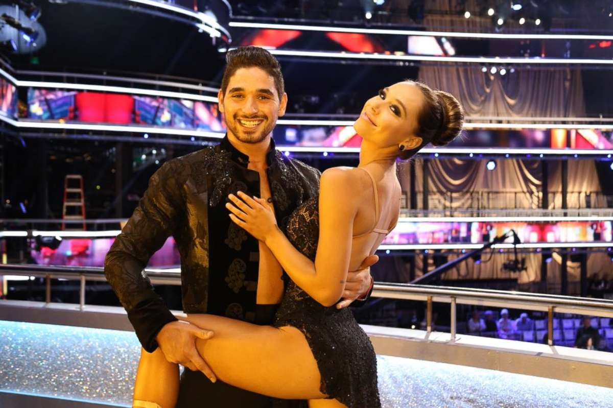 PHOTO: Sports Illustrated swimsuit model Alexis Ren, with Alan Bersten, finished fourth on "New York City Night" with a score of 25-out-of-30 on the Monday, Oct. 1, 2018, episode of "Dancing With the Stars." 