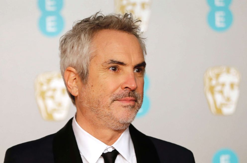 PHOTO: Alfonso Cuaron poses on the red carpet upon arrival at the British Academy Film Awards in London, Feb. 10, 2019.