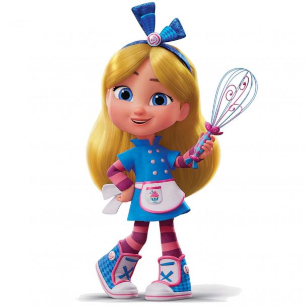 Disney Junior Alice's Wonderland Bakery Friends, 3 Inch Figure Set of 6,  Kids Toys for Ages 3 up 