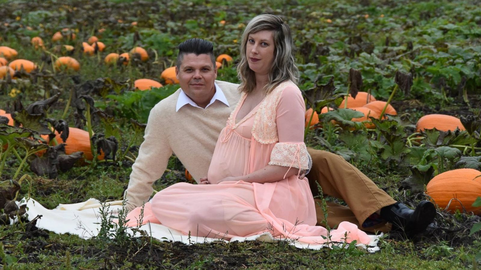 PHOTO: Todd Cameron and his wife had a maternity photo shoot with a surprise ending.