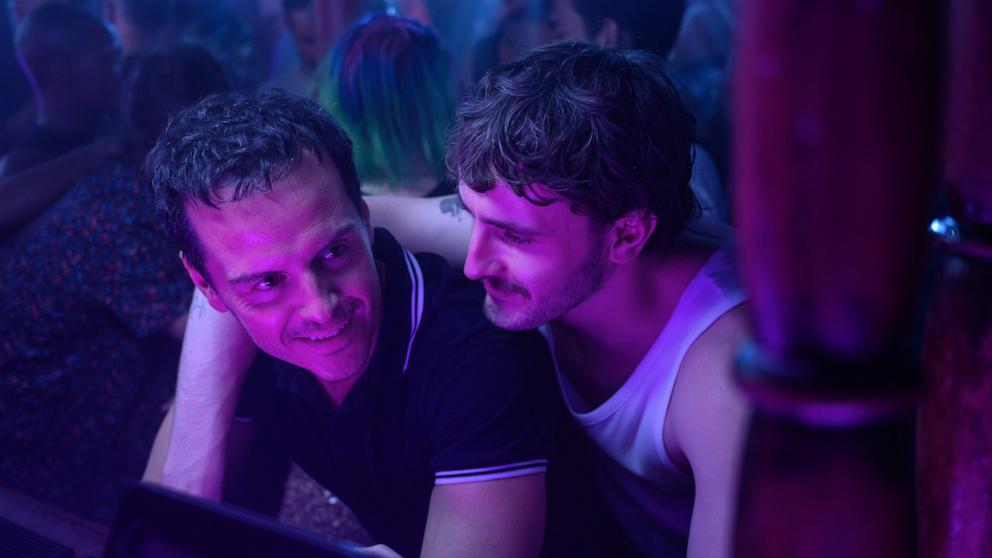 PHOTO: Andrew Scott and Paul Mescal in a scenen from "All of Us Strangers."