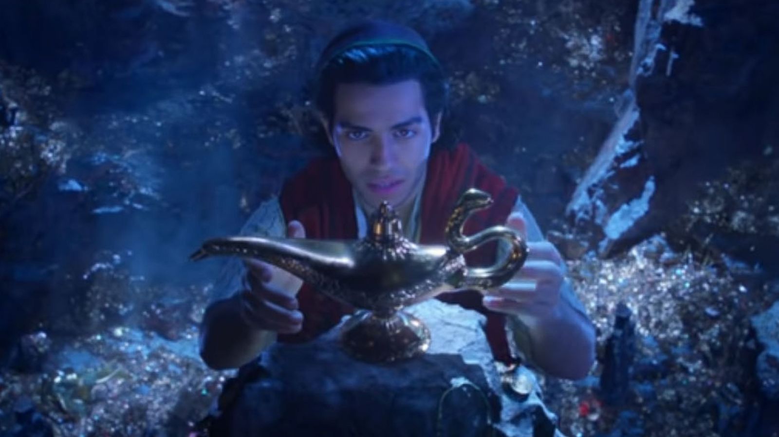 PHOTO: A screen grab from the new "Aladdin" trailer.