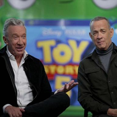PHOTO: Tim Allen and Tom Hanks are teaming up again as Buzz Lightyear and Woody in "Toy Story 5."